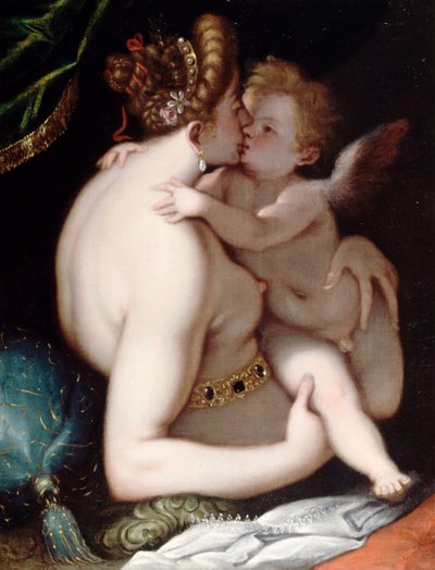 Venus and Cupid by Giovanni Battista Paggi